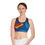 Thumbnail: Annie Pookah Colorful Floral Sports Bra