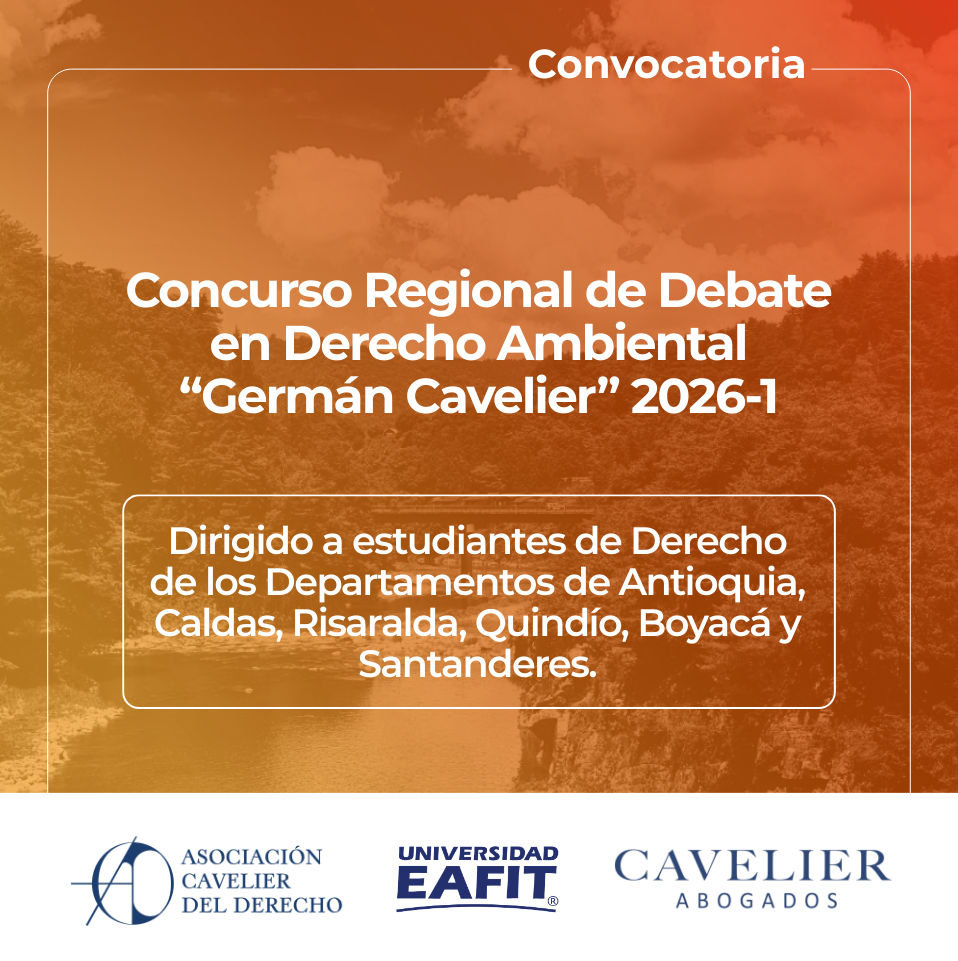 Concurso Regional en Derecho Ambiental "Germán Cavelier" 2026-1