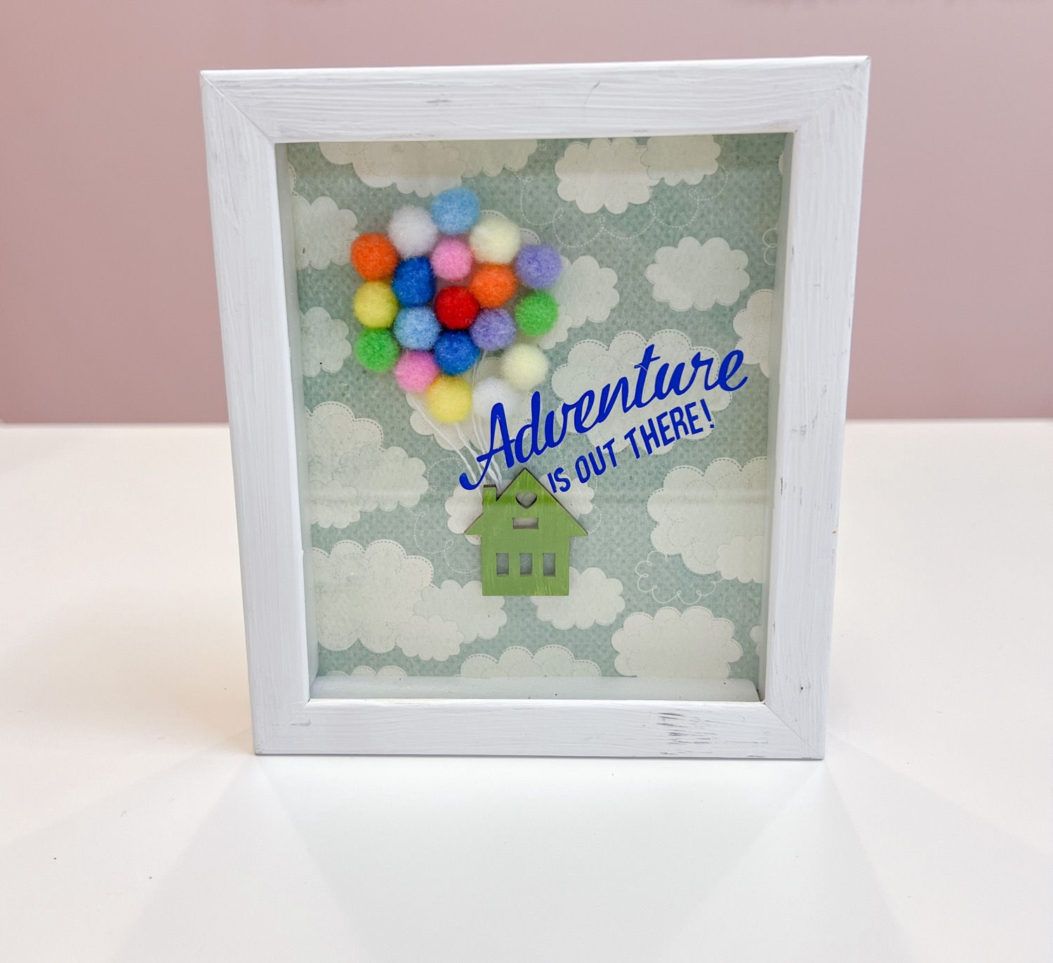 Blue + Green Adventure Shadow Box
