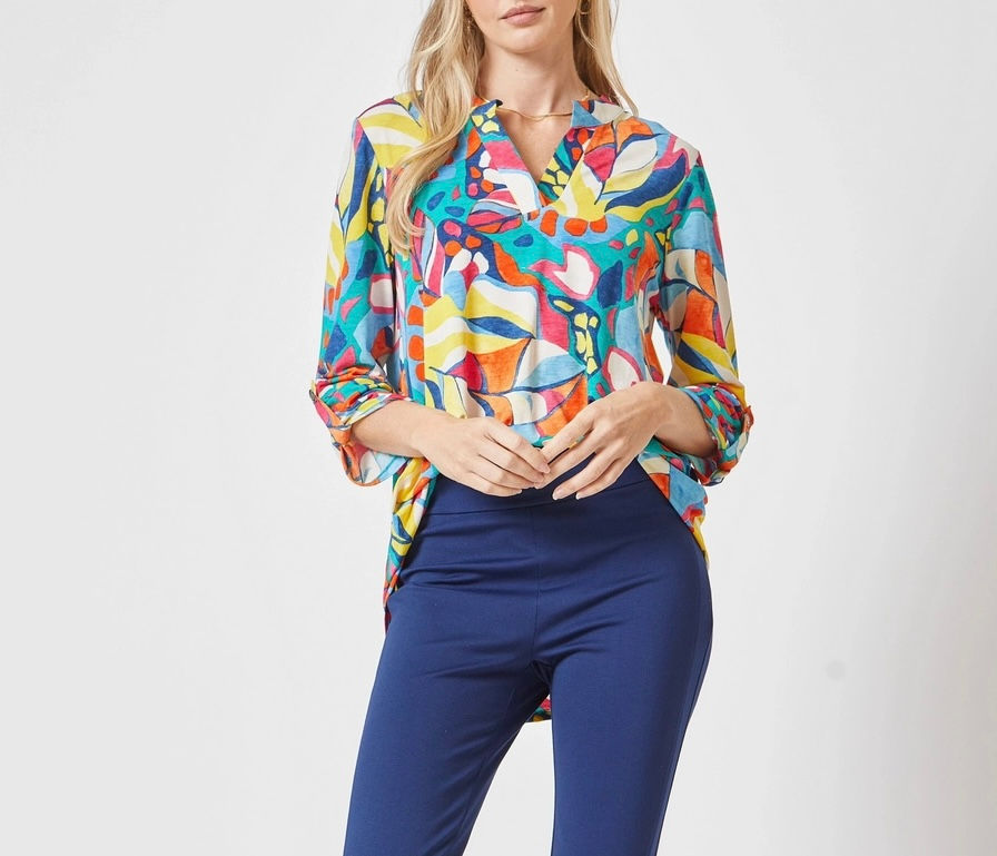 Spring Lizzy 3/4 Sleeve Blouse