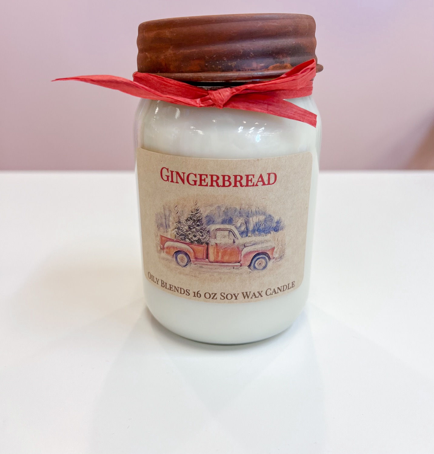 Gingerbread 16 oz Soy Candle