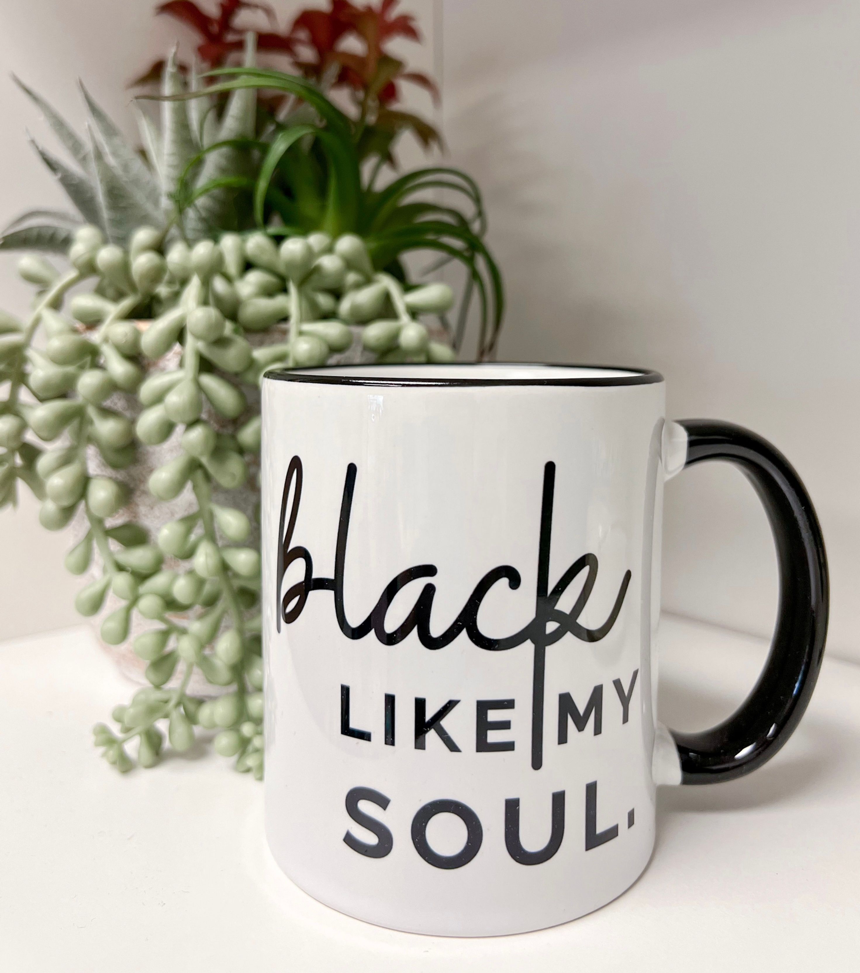Black Like My Soul Mug