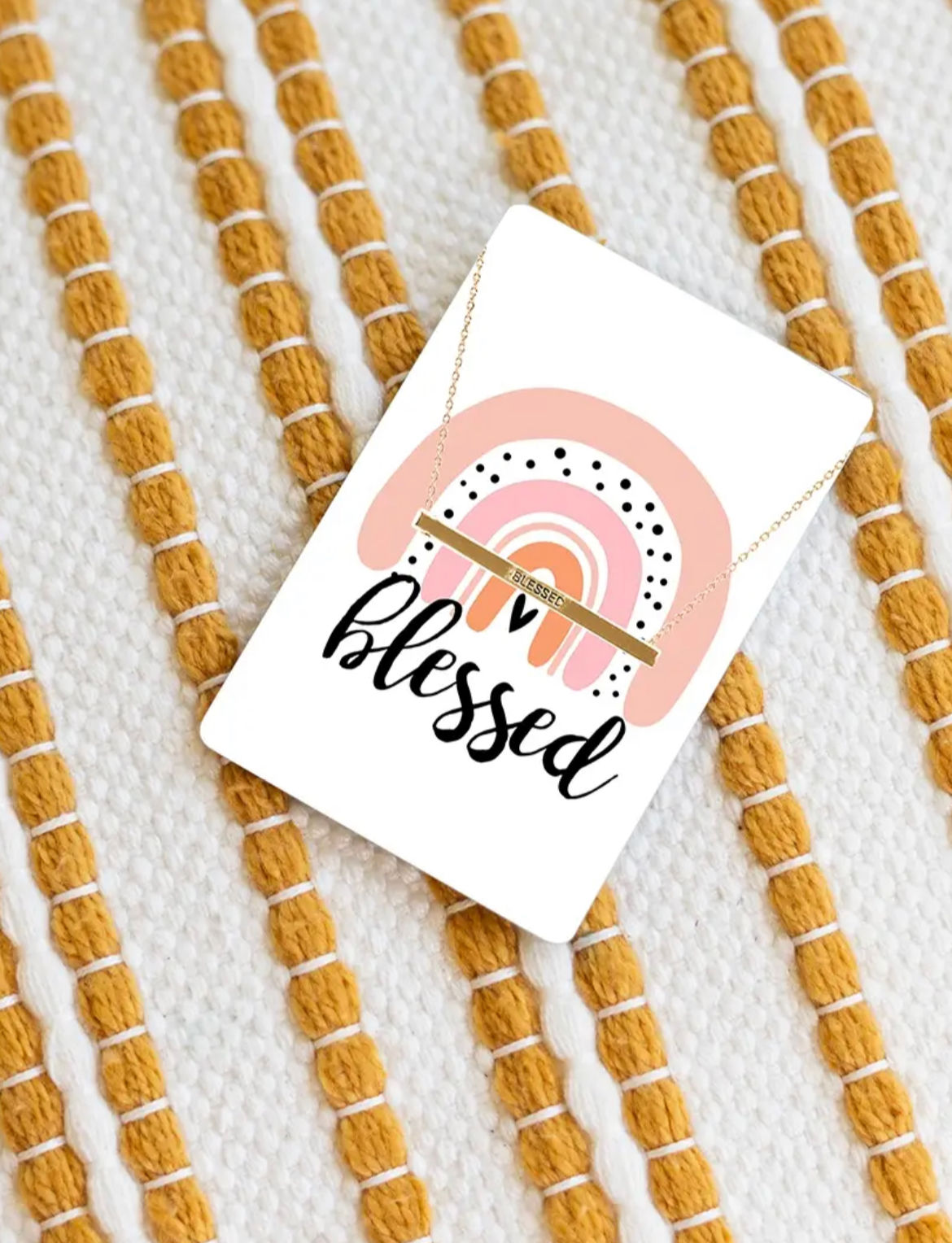 Blessed Keepsake Necklace + Card