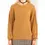 Thumbnail: Camel Round Neck Balloon Sleeve Sweatshirt