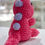Thumbnail: Hand Crocheted Bright Pink Dino