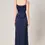 Thumbnail: Navy Cowl Neck Gown
