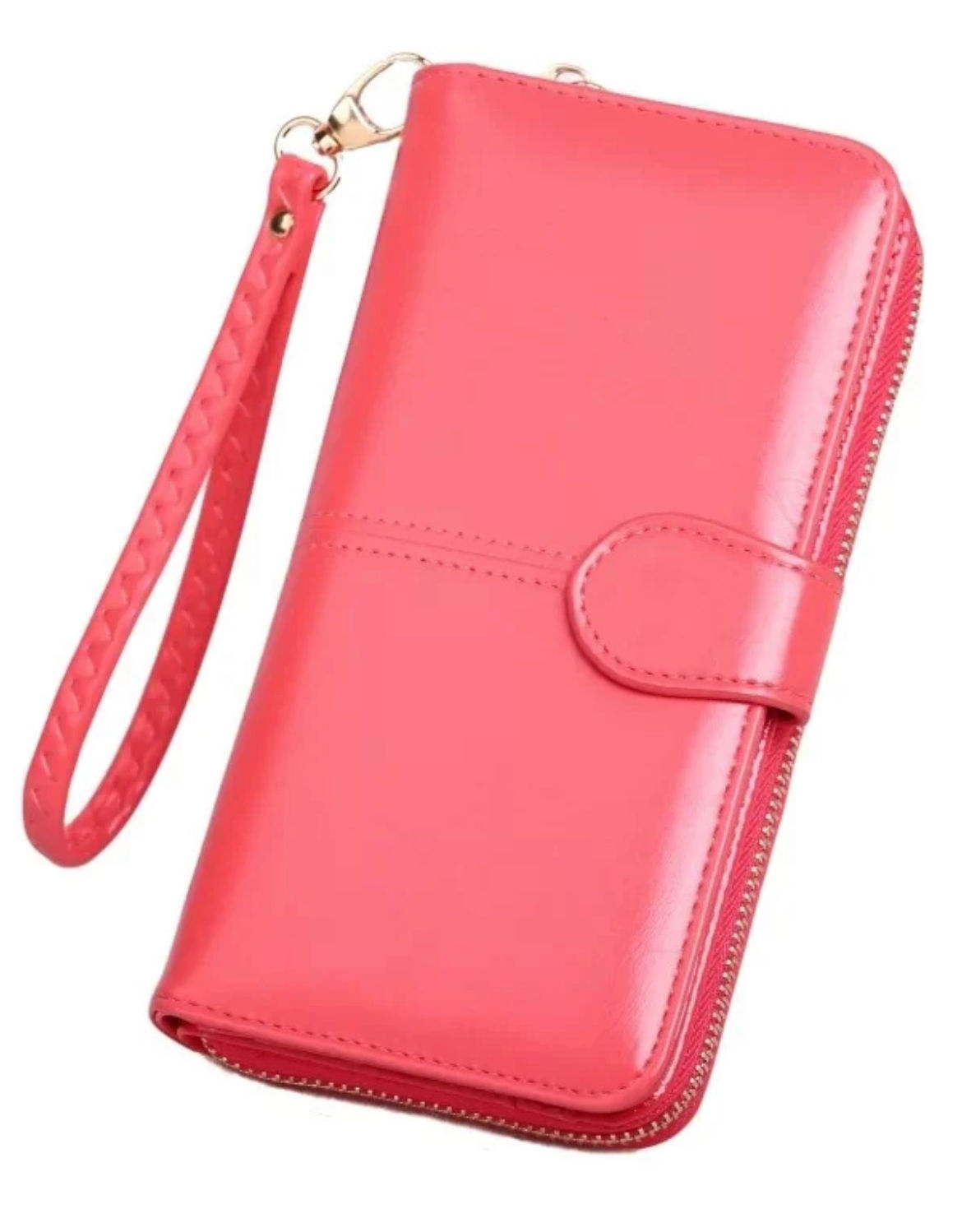 Coral Chic Wristlet Wallet