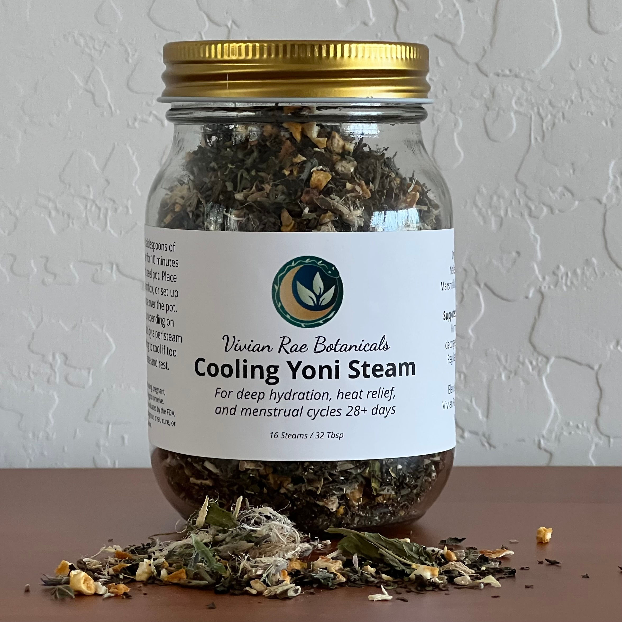 Cooling Yoni Steam organic herb blend