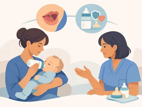 Bottle Feeding With a Tongue Tie Baby Safely