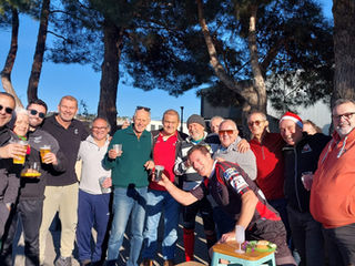 Entrainement de Noël 2025 sous le soleil.