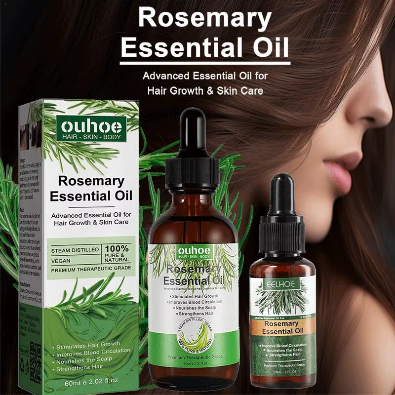 Thumbnail: Rosemary Oil Hair Growth Essential Coconut Oil Improve Hair Loss and Nourishes S