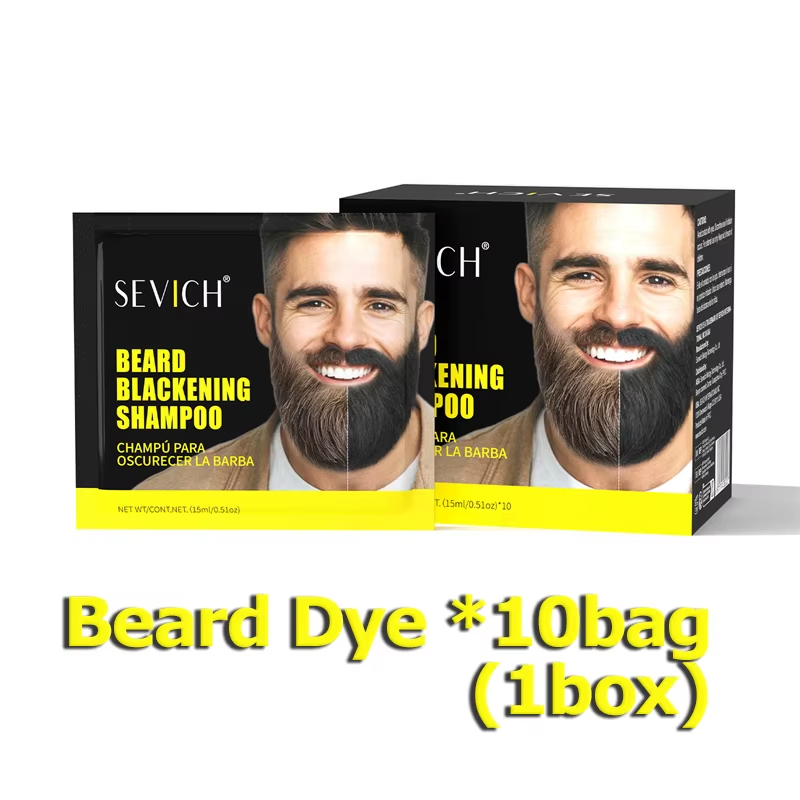 Thumbnail: Dye Black Beard Natural 15Ml Hair Color Blackening Long Lasting Dyeing Faster Bl