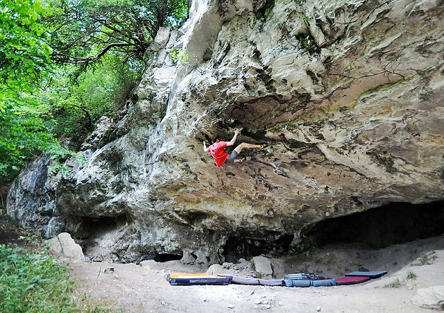 bouldering