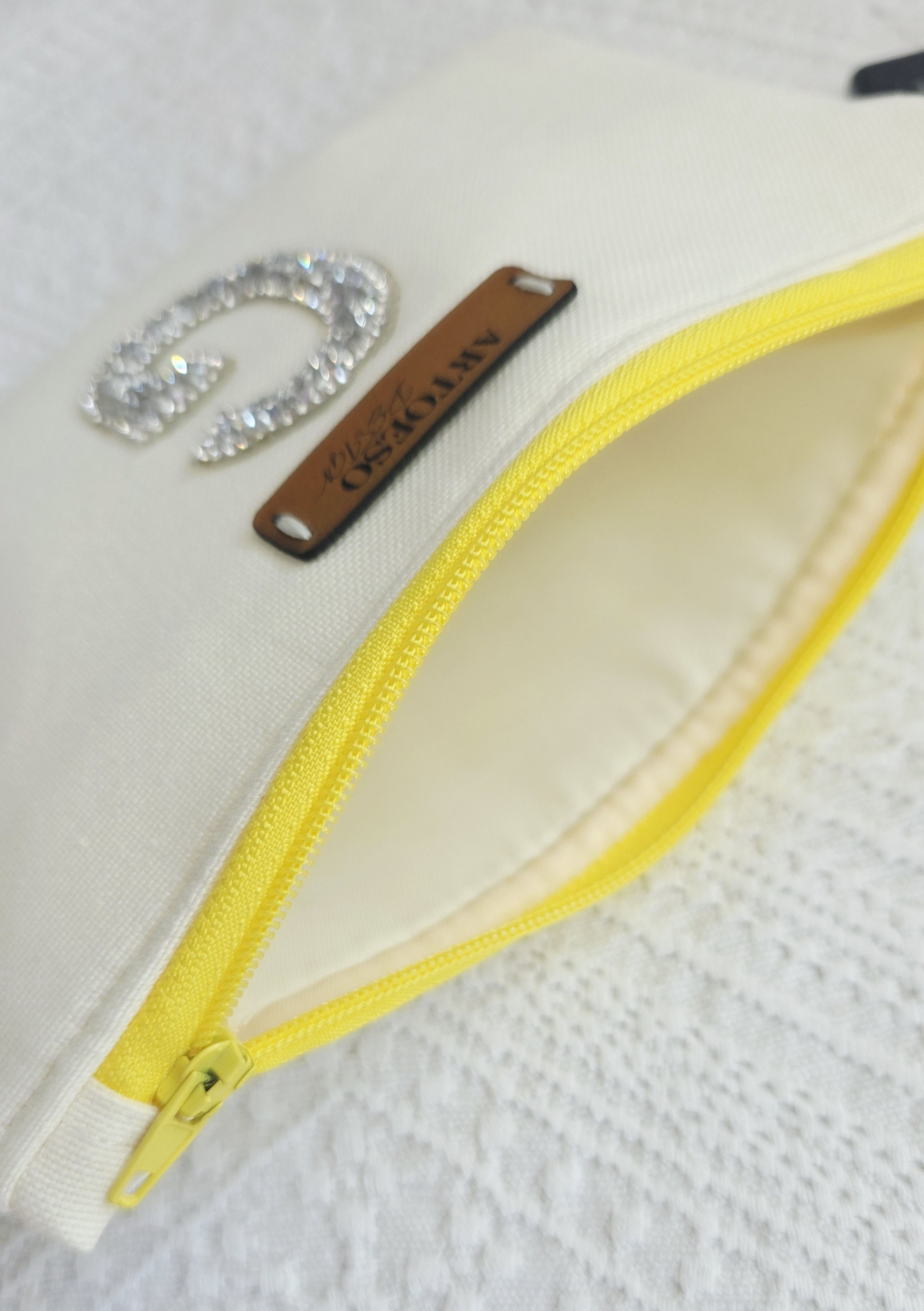 Minibag - Işıltılı Harf Koleksiyonu - “G” Harfi Detaylı Kişiye Özel Mini Çanta