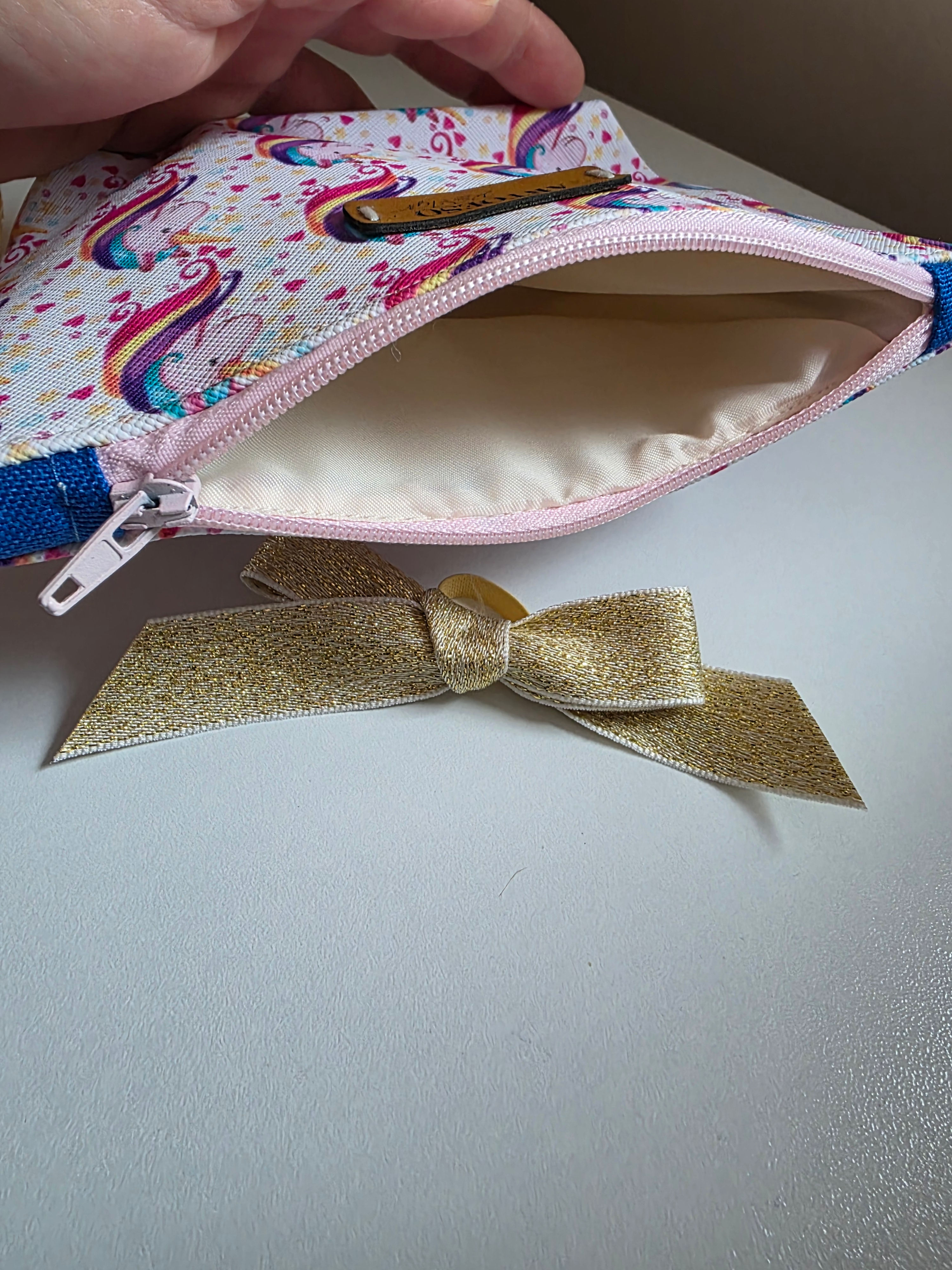 Minibag Unicorn-Rainbow Pink Big - Küçük Hanımların El Çantas