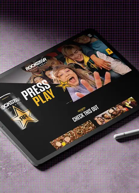 website-relaunch-rockstar-energy-drink-mockup