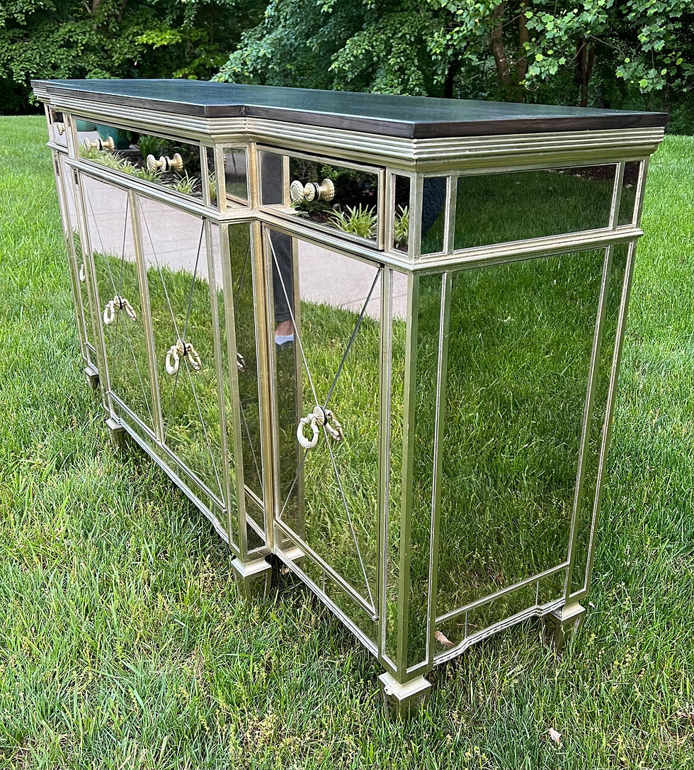 Thumbnail: Ebony & Mirrored Buffet
