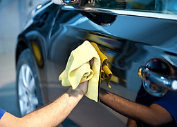 Polishing Car