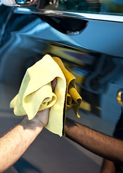 Polishing Car