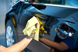 Polishing Car