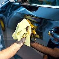 Polishing Car