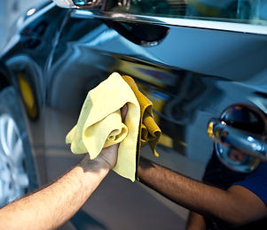 Polishing Car