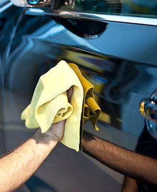 Polishing Car