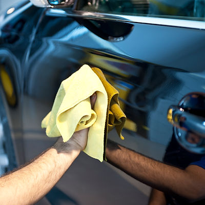 Polishing Car