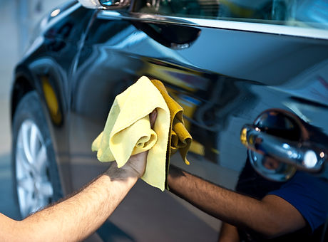 Polishing Car