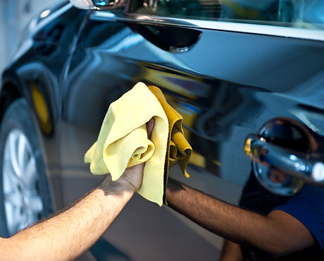 Polishing Car