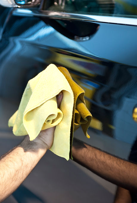 Polishing Car