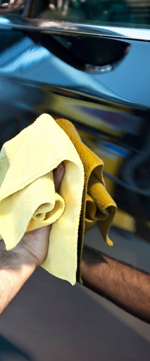 Polishing Car