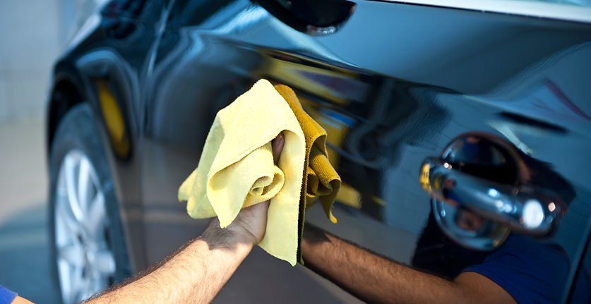 Polishing Car