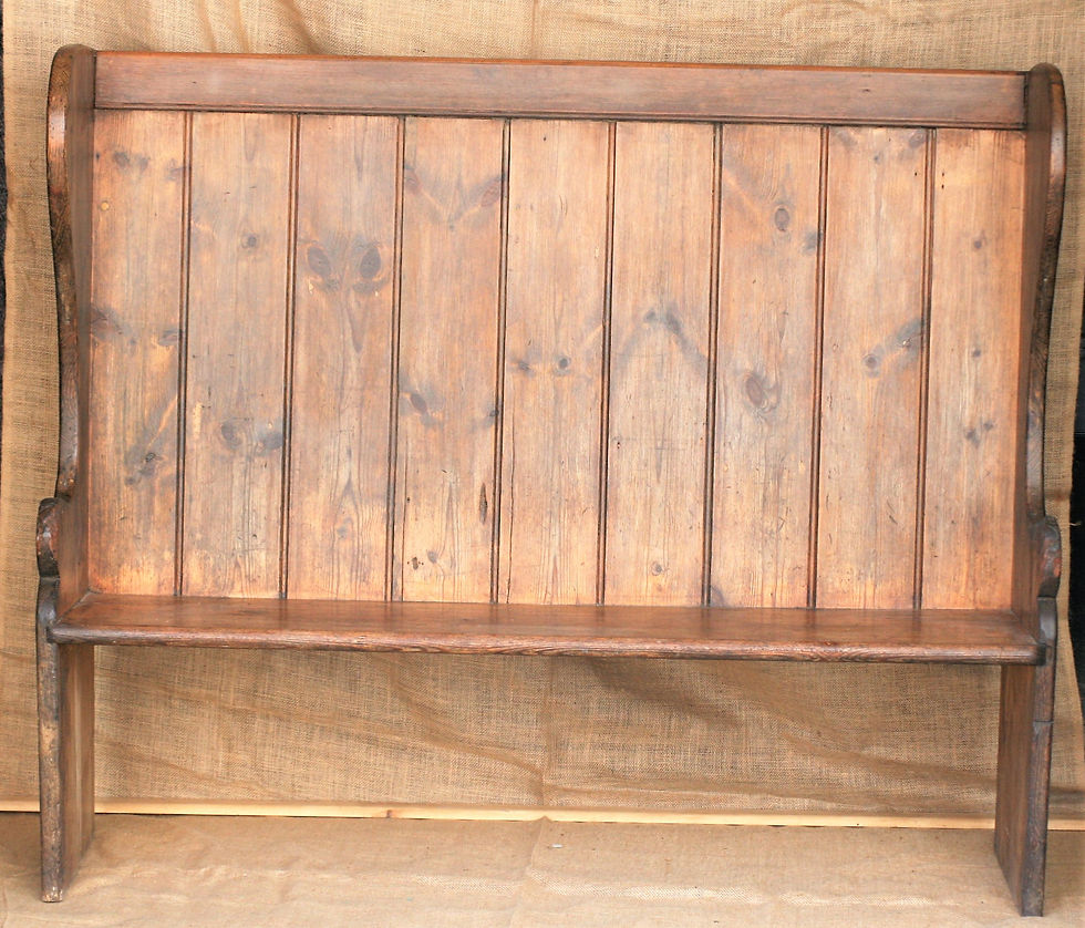 Thumbnail: Antique Pine Settle