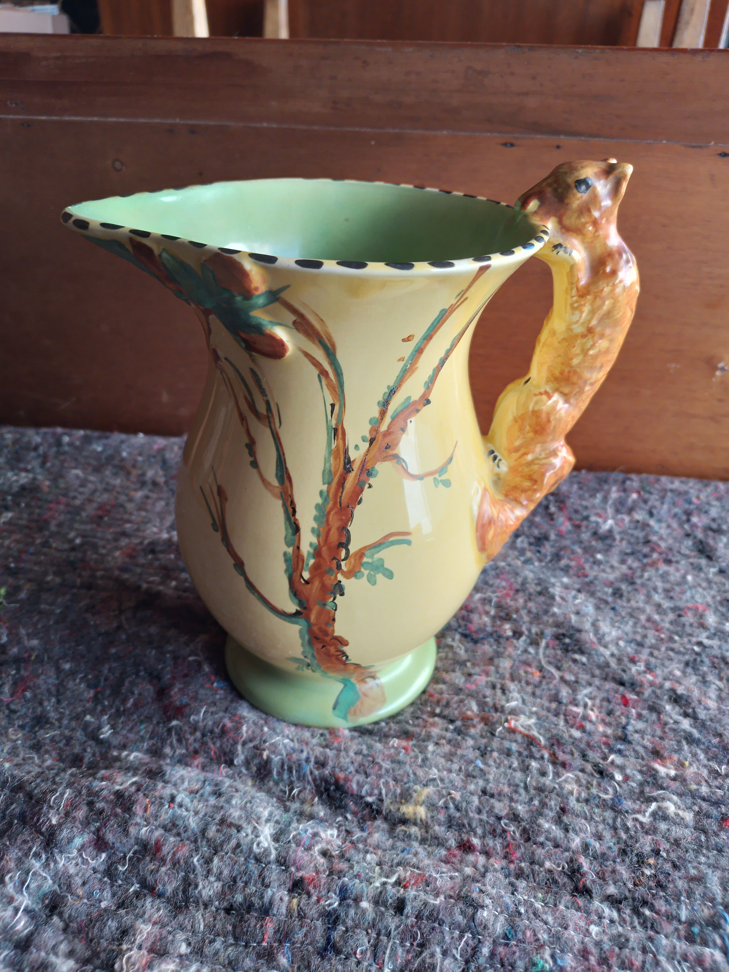 Burleigh Squirrel Jug