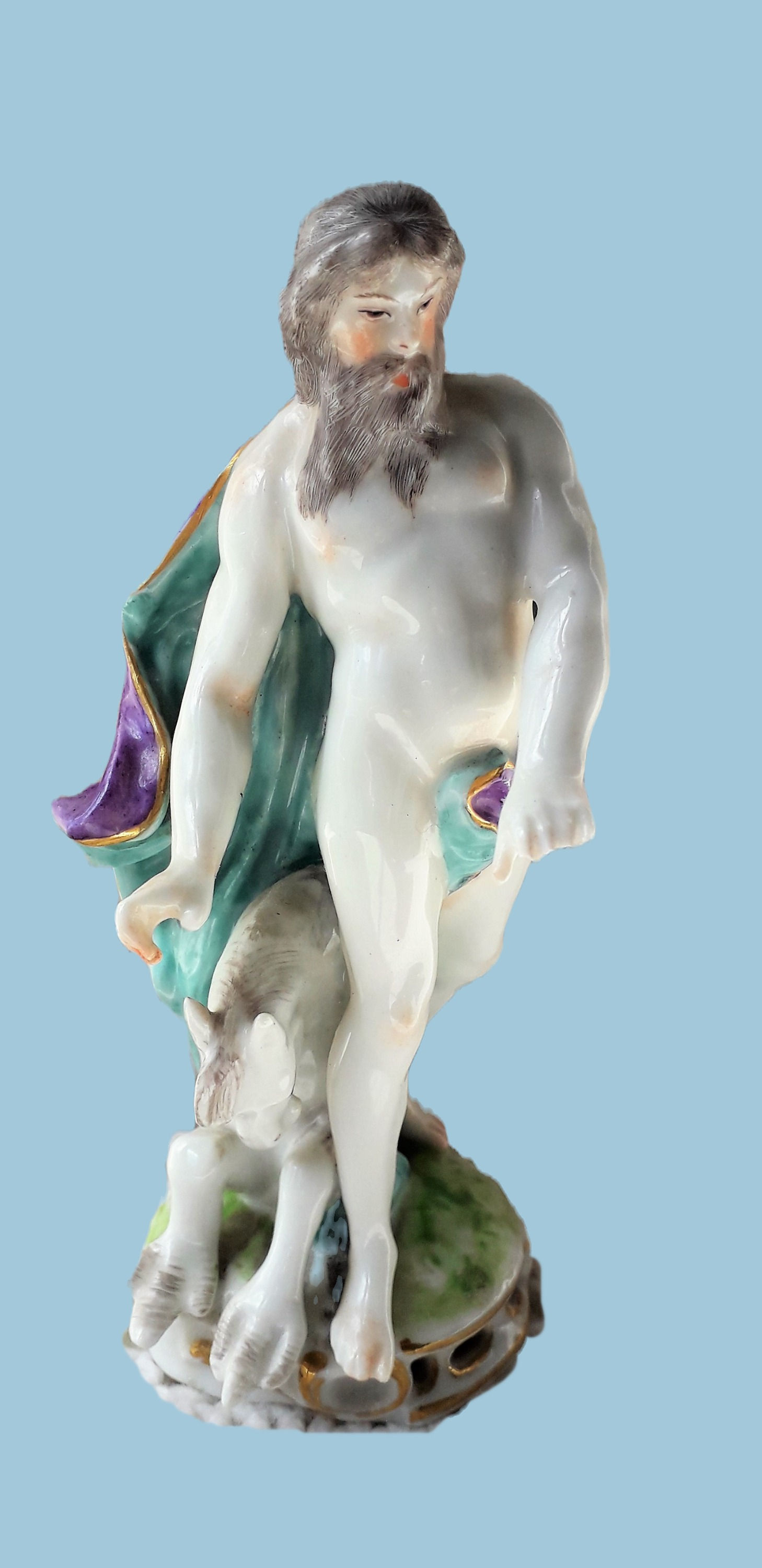Chelsea Style Figure of  Greek God Perseus