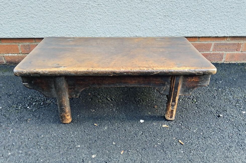 Thumbnail: Qing dynasty rustic elm opium table