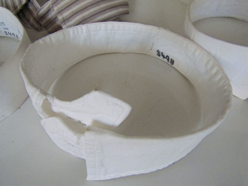 Thumbnail: Vintage Leather Collar Box and 7 Collars