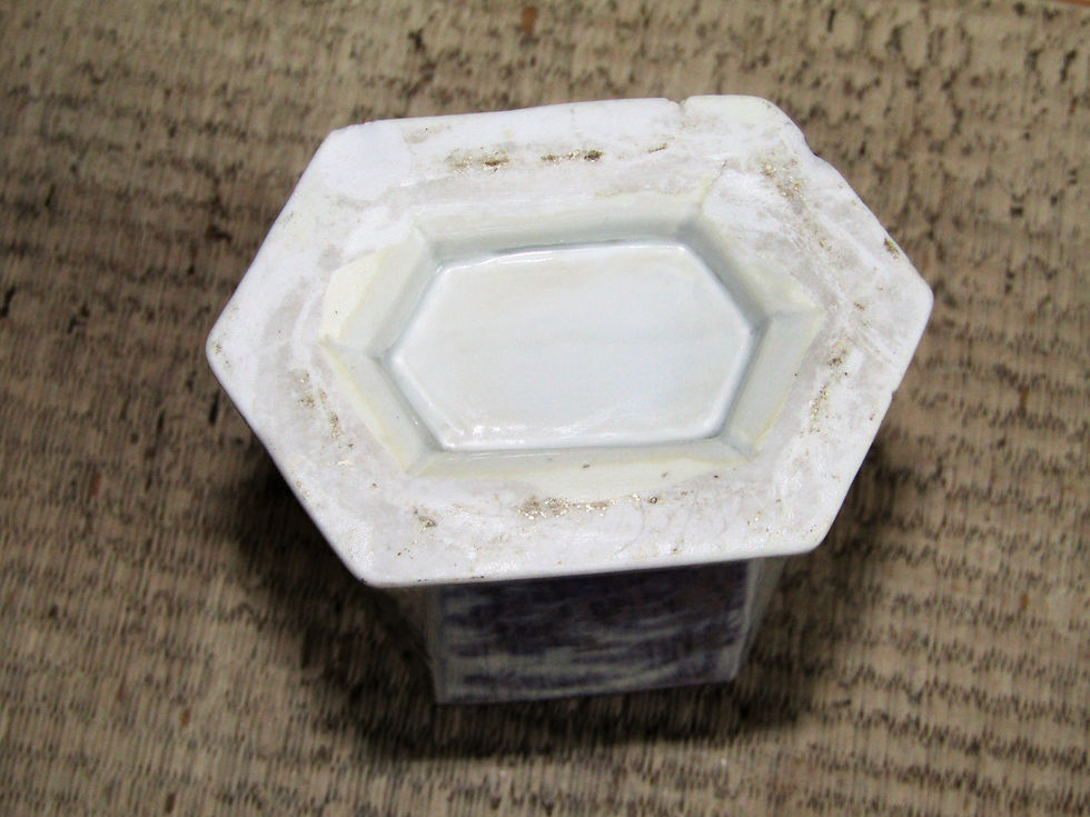 Thumbnail: 19thc Japanese Blue & White Vase