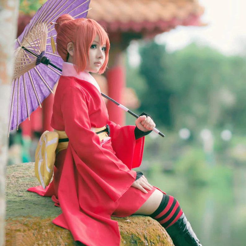 Thumbnail: Cosplay Kagura Yukata (GINTAMA)