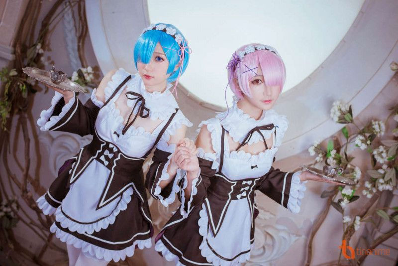 Thumbnail: Cosplay Rem + Ram Maid (RE: ZERO)