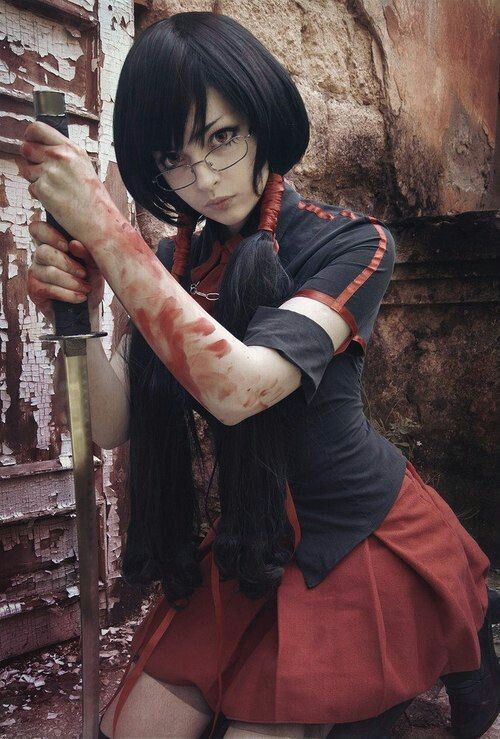 Thumbnail: Saya Kisaragi - Seifuku (BLOOD-C)