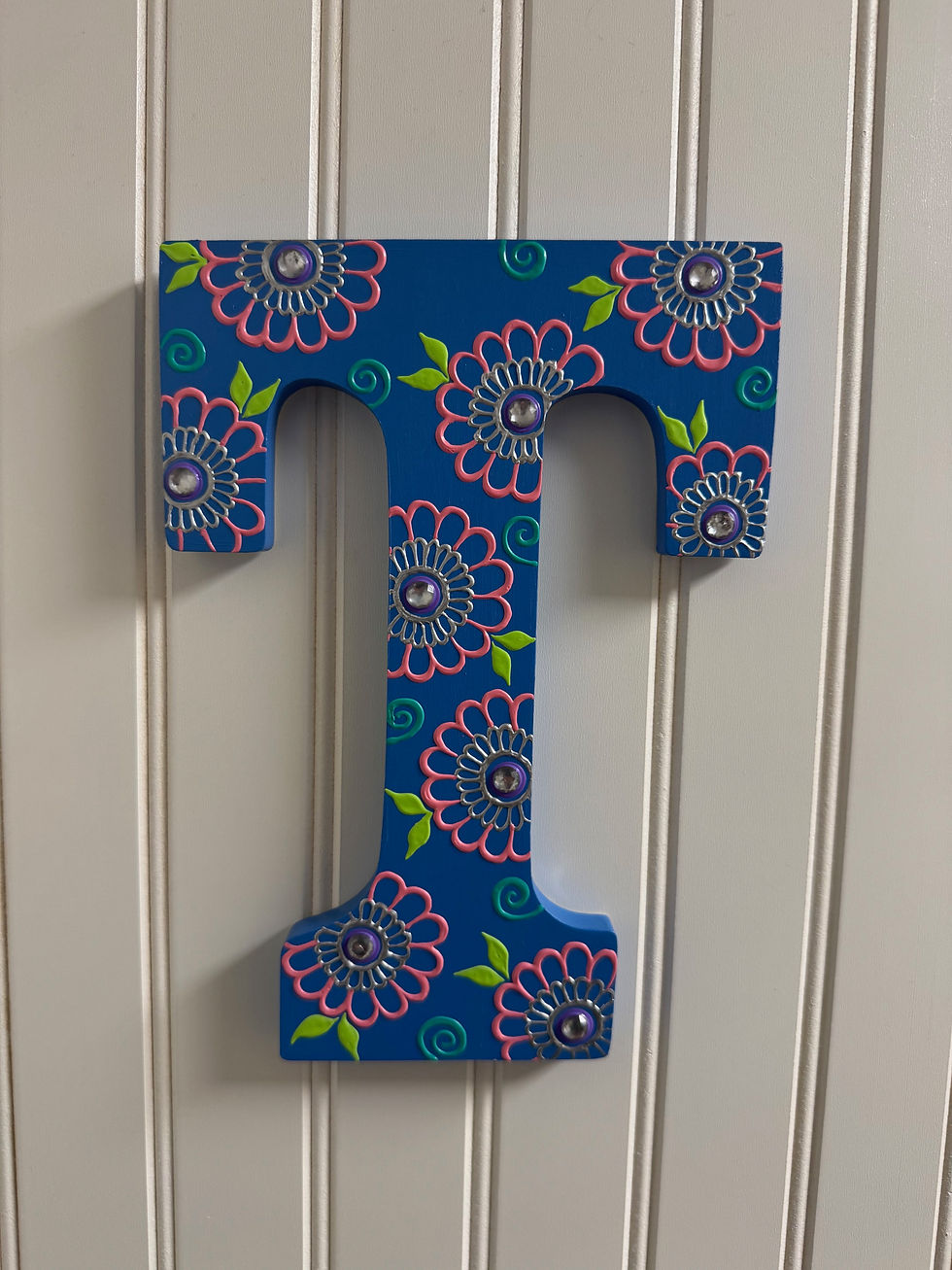 Decorative Letter "T"