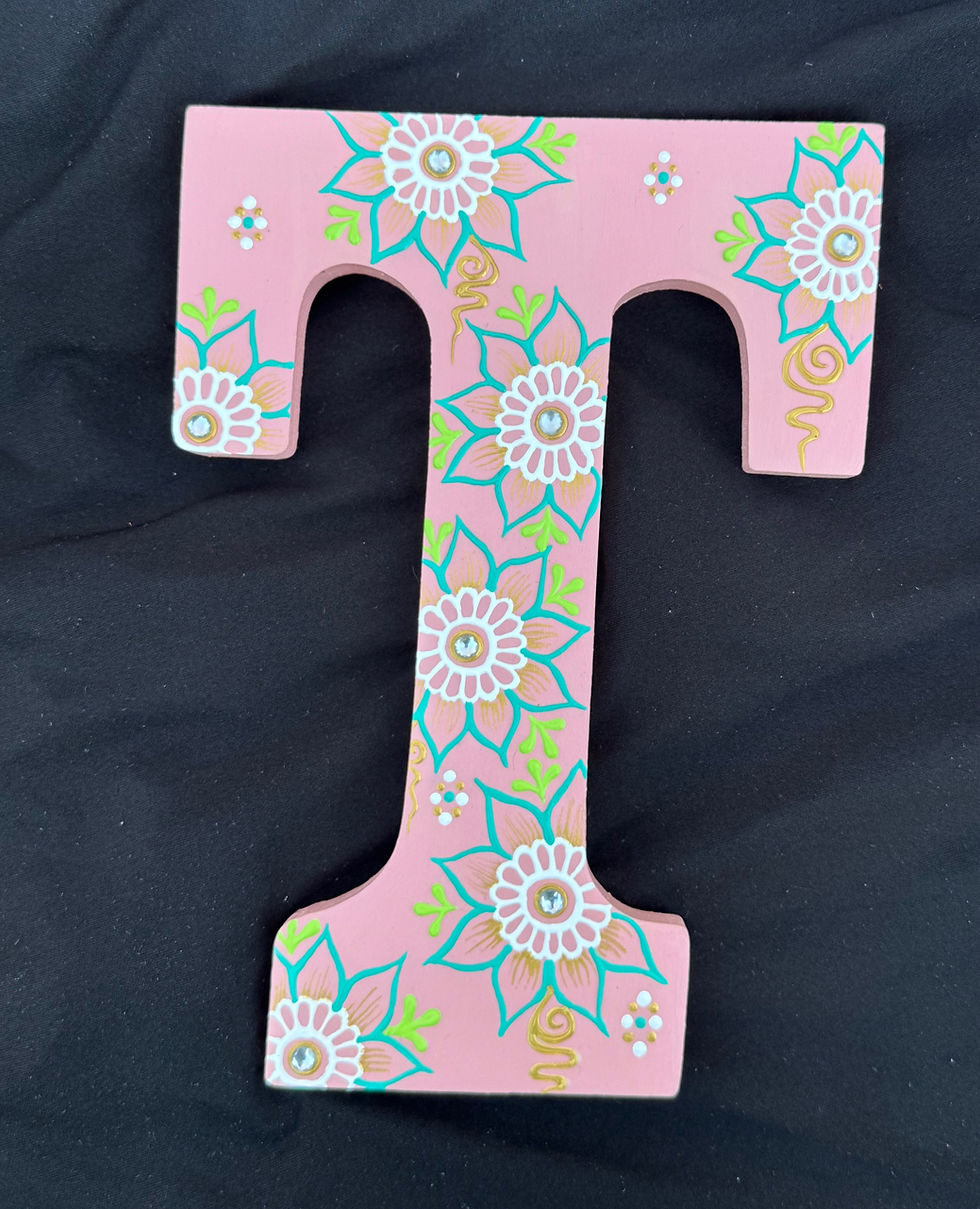 Decorative Letter 'T'