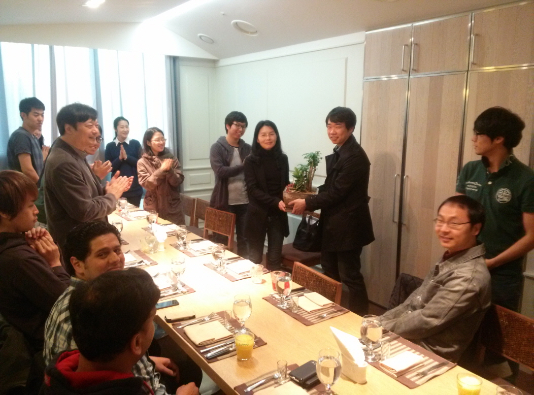 Welcoming Prof. Song