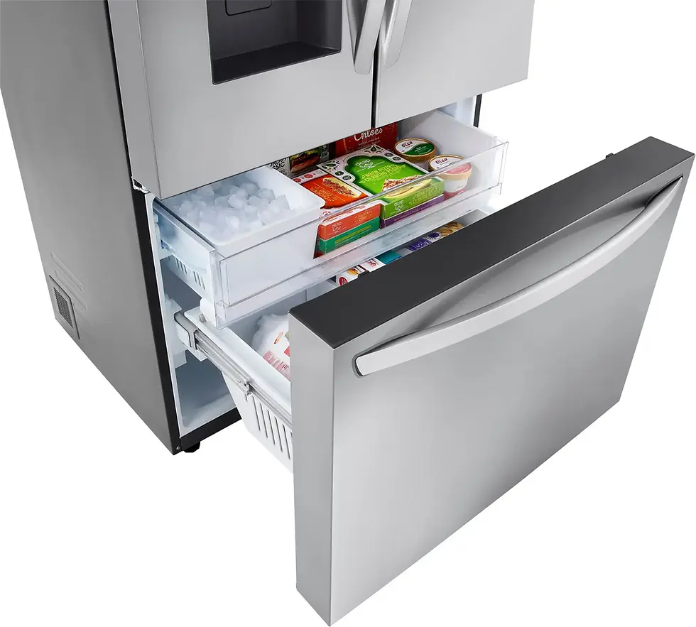 Thumbnail: LG 26 cu. ft. Smart Counter-Depth MAX French Door Refrigerator