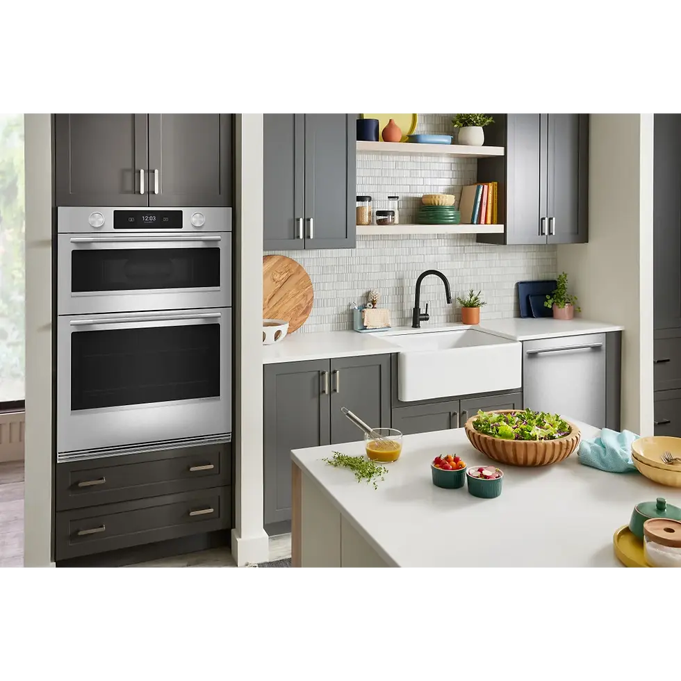 Thumbnail: KitchenAid 30 Inch Combination Smart Electric Microwave/Wall Oven