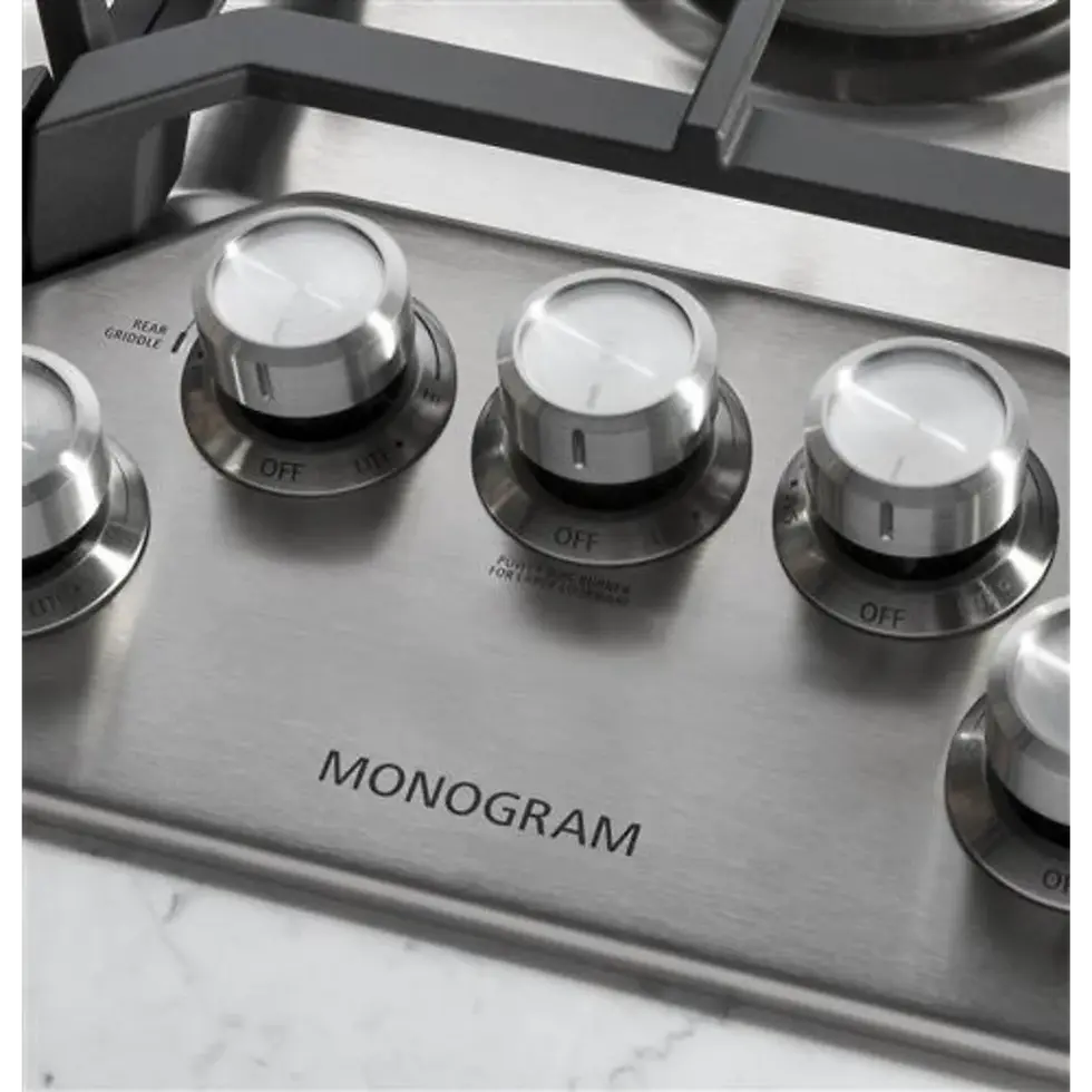 Thumbnail: Monogram - 36" Built-In Gas Cooktop with 5 burners