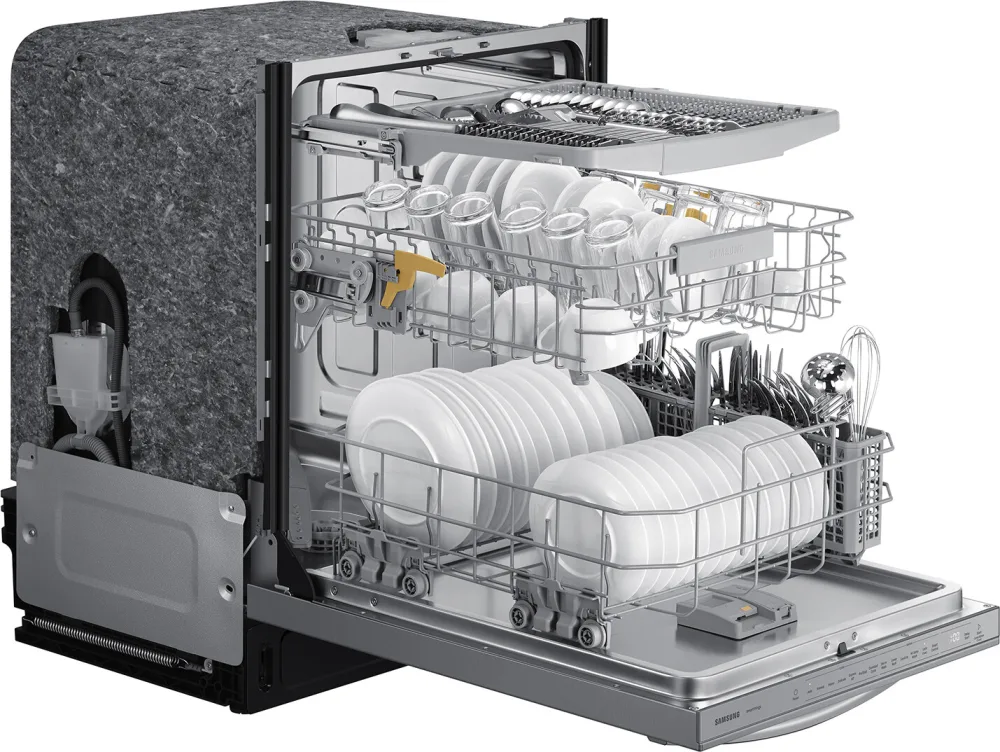 Samsung Fully Integrated Smart Dishwasher with 15 Place Settings west