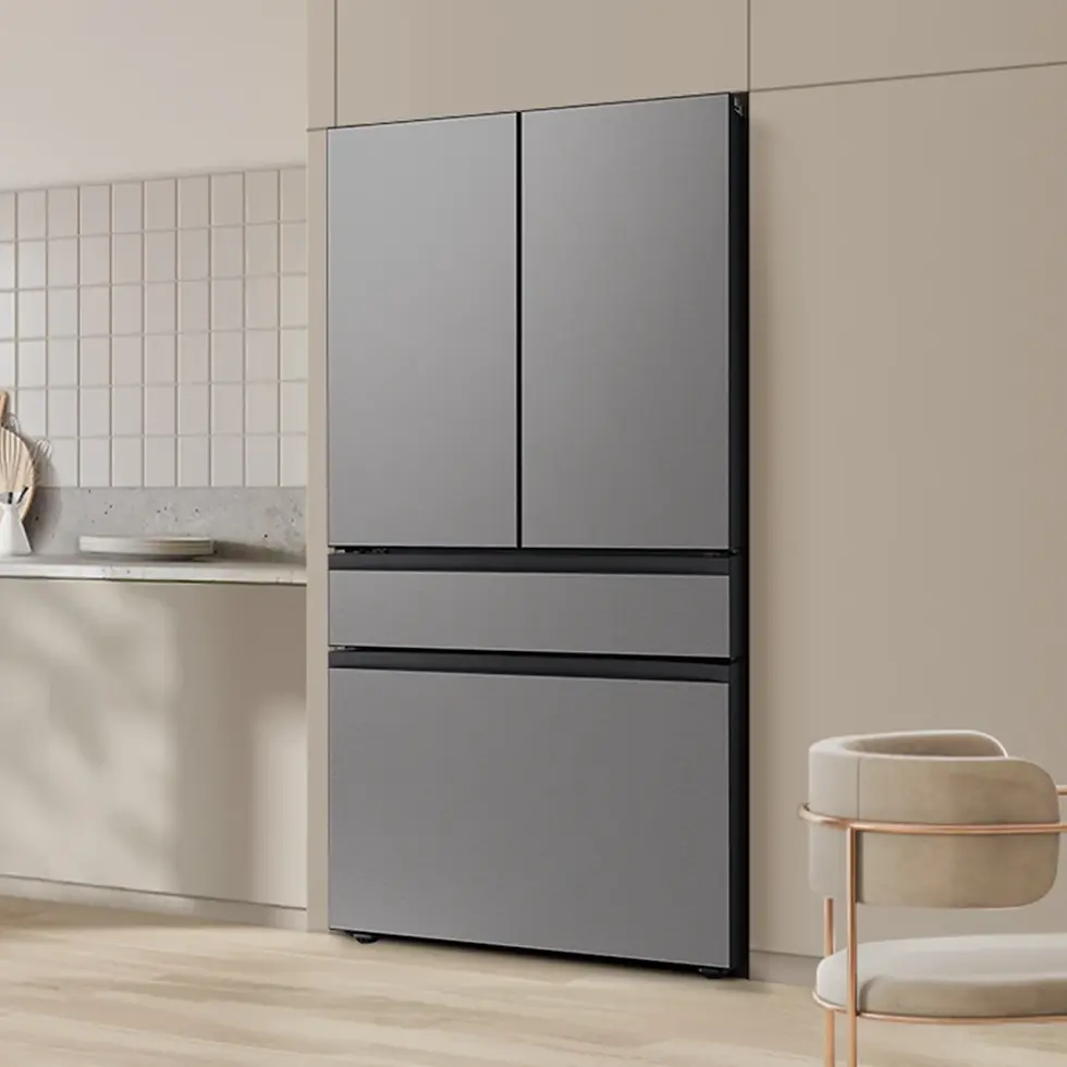 Thumbnail: Samsung Bespoke Counter-Depth Smart 4-Door French Door Refrigerator